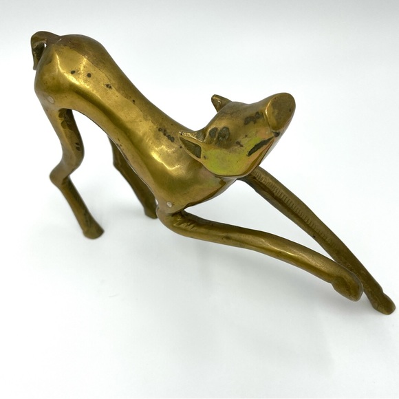 Brass Sculpture Figurine Home Decor 8” - Picture 6 of 11